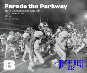 Parade the Parkway and Send Hornets to State Finals December 2nd