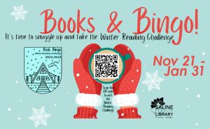 Play Books & Bingo with the Library Nov 21-Jan 31