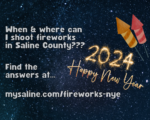 Shooting New Year's Eve fireworks? See the list of city ordinances in Saline County