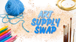 Come to the library's art supply swap on February 4th