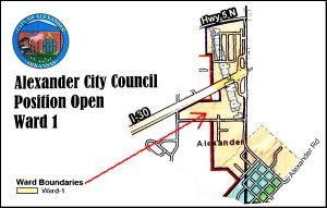 City of Alexander seeks applicants for Council Member