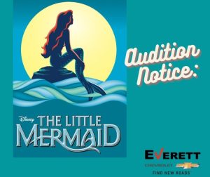 You can audition Feb 25-26 to be in Disney's The Little Mermaid, at the Royal Theatre