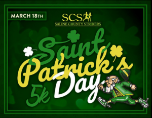 Register for St Patrick's Day 5K Mar 18th in Benton