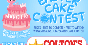 Enter MySaline's Easter Cake Contest Mar 16th in Benton; Prizes for top 3 cakes!