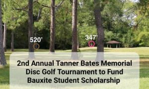 2nd annual Tanner Bates Memorial disc golf tournament to fund Bauxite scholarship