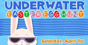 Kids can suit up for the Underwater Easter Egg Hunt April 1st in Benton