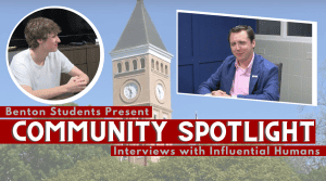 [VIDEO] Benton's EAST students feature Trevor Villines in "Community Spotlight" interview series