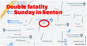Couple dies from apparent gunshot wounds in Benton home