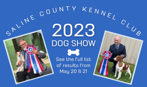 A Portuguese and a Brittany each win "Best of Show" in the 2-day Saline County AKC Dog Show 2023