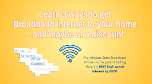 Learn 3 ways to get broadband Internet to your home in Arkansas - and maybe at a discount
