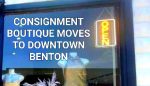 Consignment boutique moves to downtown Benton