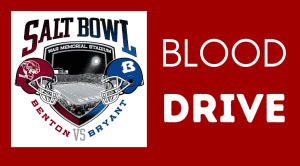 Hornets & Panthers - Make your appointment to compete in the Salt Bowl Blood Drive Aug 24th