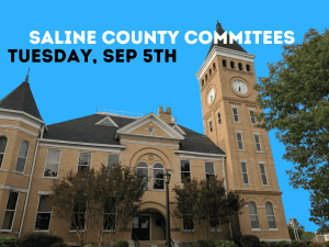 Saline County committee meets Tuesday night to discuss HR policy, litter, library, salaries