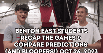 [VIDEO] Benton's EAST students recap the games & compare predictions (and bloopers) - Oct 26, 2023