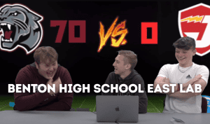 [VIDEO] Benton's EAST students analyze the games & compare predictions - Oct 18, 2023
