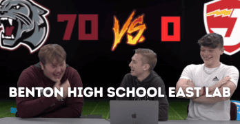 [VIDEO] Benton's EAST students analyze the games & compare predictions - Oct 18, 2023