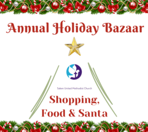 Shop, eat and meet Santa at the Holiday Bazaar in Salem, Dec 9th