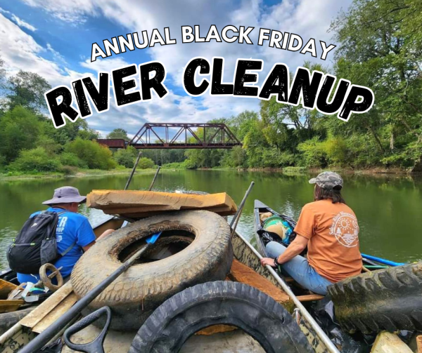Join the crew to clean up the Saline River. Meet at Lyle Park on Nov 24, 2023. 10am - 2pm. Sponsored by Saline River Canoe.
