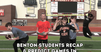 [VIDEO] Our Benton students predict the football playoffs for the 2nd round coming Nov 17th