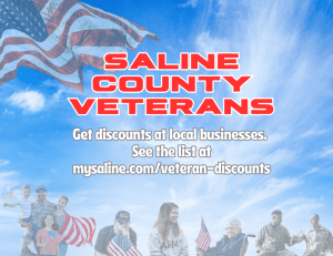 Saline County Veterans can get discounts with local businesses - See the list!