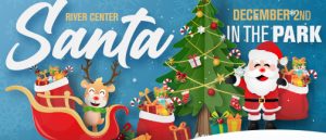 Visit Santa in the Park December 2nd in Benton at the River Center