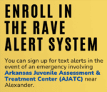 Enroll to be notified of emergency at juvenile center in Saline County