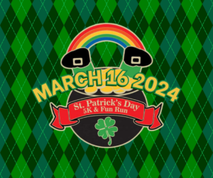 Register now for the St Patrick's Day 5K & Fun Run Mar 16th in Benton