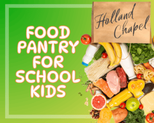 Holland Chapel to host food pantry day March 21st