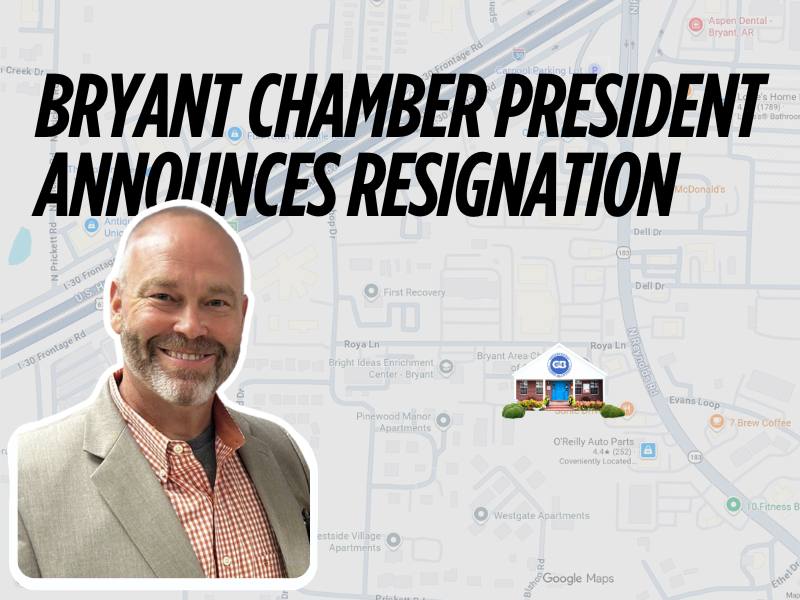 Bryant Chamber President Shane Knight announces resignation, new job