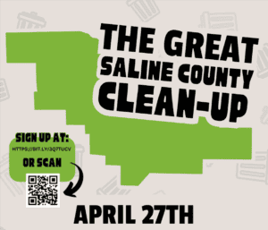 Choose from 8 locations to help in the County-wide Clean-up April 27th