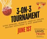 Senior 3 on 3 tourney June 1st features appearance by former Razorbacks players