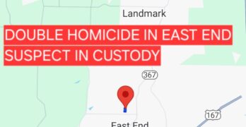 Suspect arrested in double homicide in Saline County