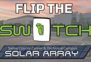 Career School & partners to host a ceremony May 9 to "Flip the Switch" to solar power