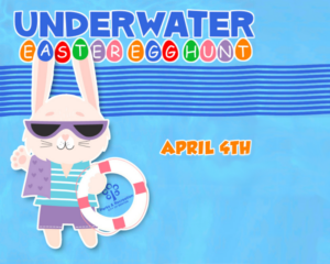 Kids can suit up for the Underwater Easter Egg Hunt April 4th in Benton