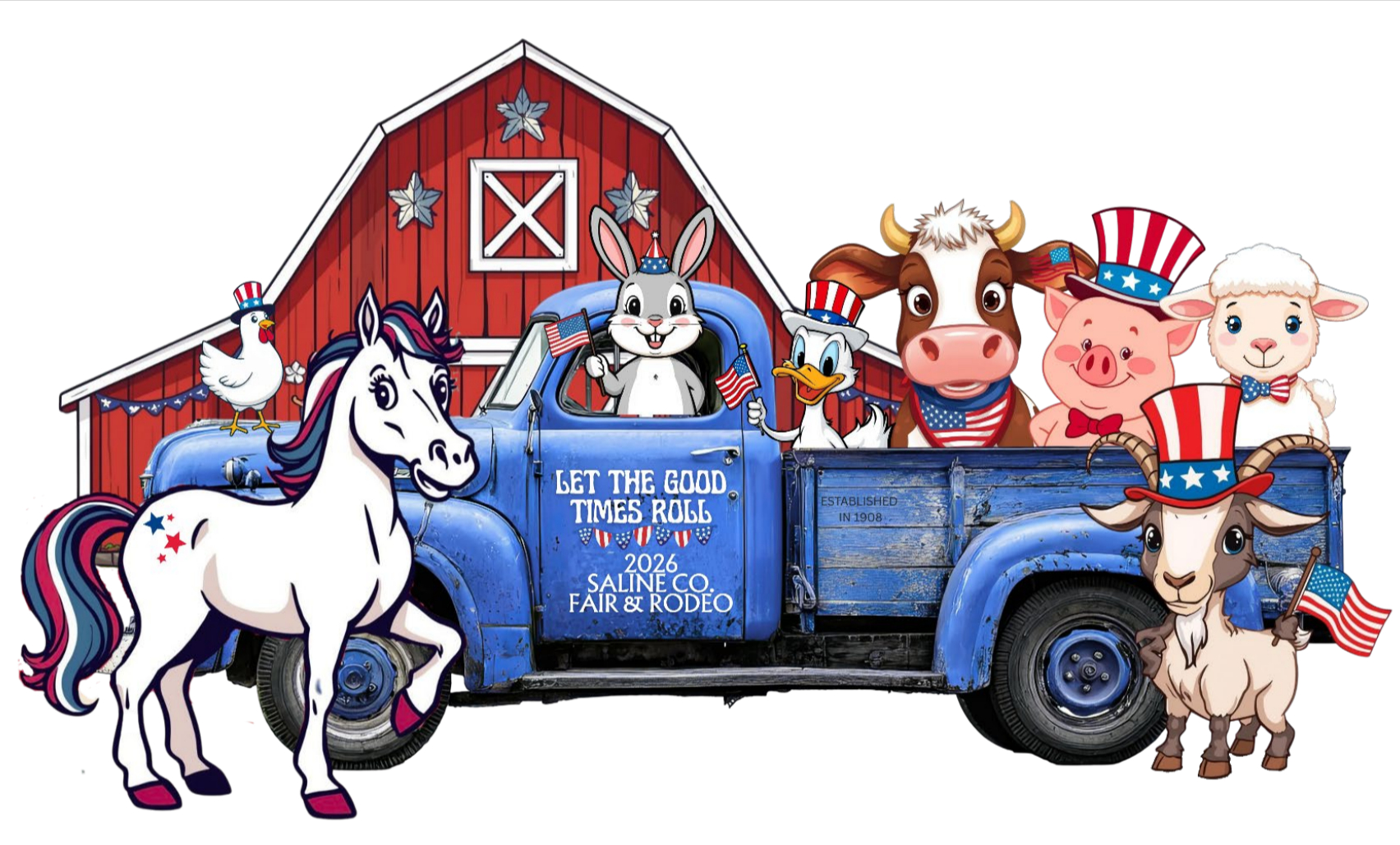 Pageant & Parade to kick off Saline County Fair & Rodeo schedule - food, rides & more