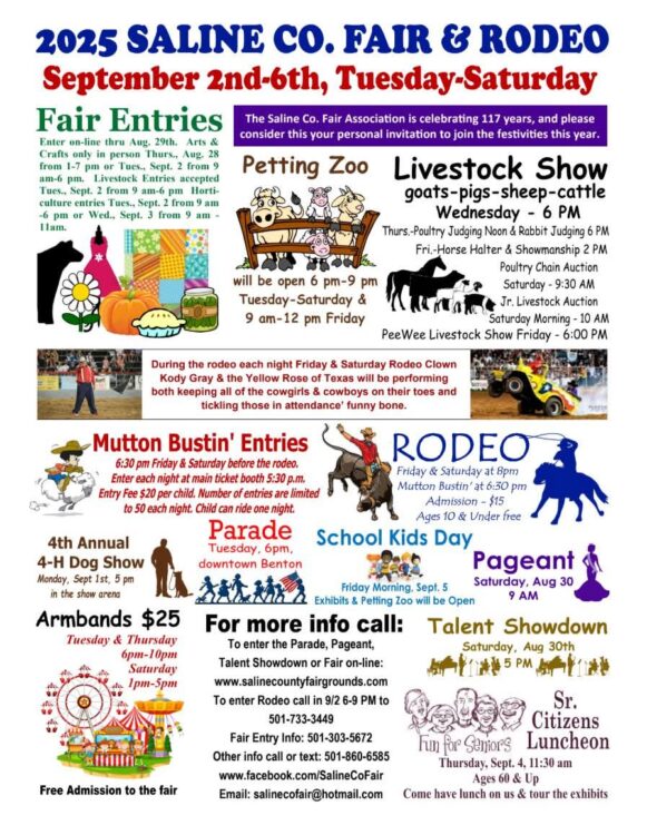 Saline County Fair and Rodeo 2025