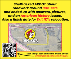 We have answers about Buc-ee's roadwork, a bonus history lesson, and goal date for I-30's Exit 117