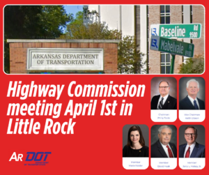 Highway Commission to Review Finances, Projects at April 1 Meeting