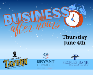 Bryant Chamber to host Business After Hours' networking event June 4
