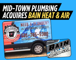 Mid-Town Plumbing Acquires Bain Heat & Air