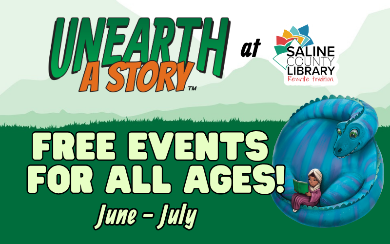 National Library Week! April 19th-25th. Saline County Library.