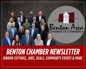 Ribbon Cuttings, Jobs, Deals, Community Events and more - the Benton Chamber newsletter is packed!!