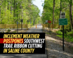 Inclement weather postpones Southwest Trail Ribbon Cutting in Saline County