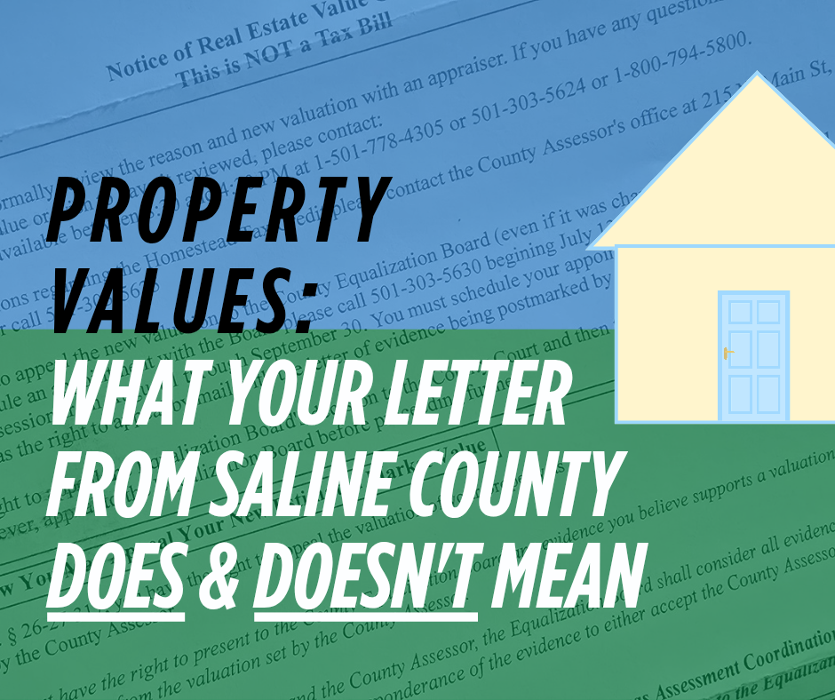 Property Values: What your letter from Saline County does and doesn't mean