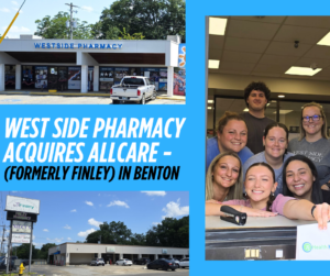 West Side Pharmacy acquires AllCare - formerly Finley - in Benton