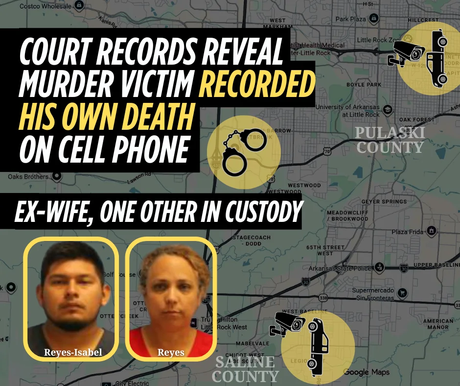 Police narrative reveals murder victim from Saline County recorded his own death on cell phone