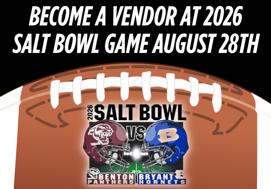 Become a vendor at 2026 Salt Bowl game August 28th