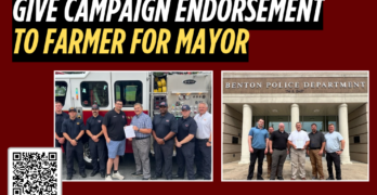 Benton Police & Fire Unions give endorsement to Farmer for Mayor