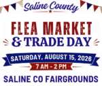 Saline County Flea Market and Trade Day is set for Aug 15th at Fairgrounds