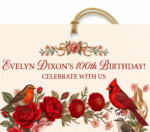 Community invited to celebrate Evelyn Dixon's 100th birthday, Aug 15 in Benton